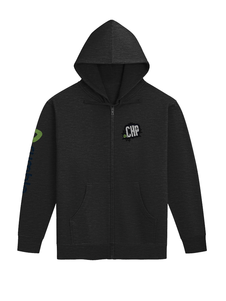 CHP Distressed Logo Fleece Zip-Up Hoodie product image (1)