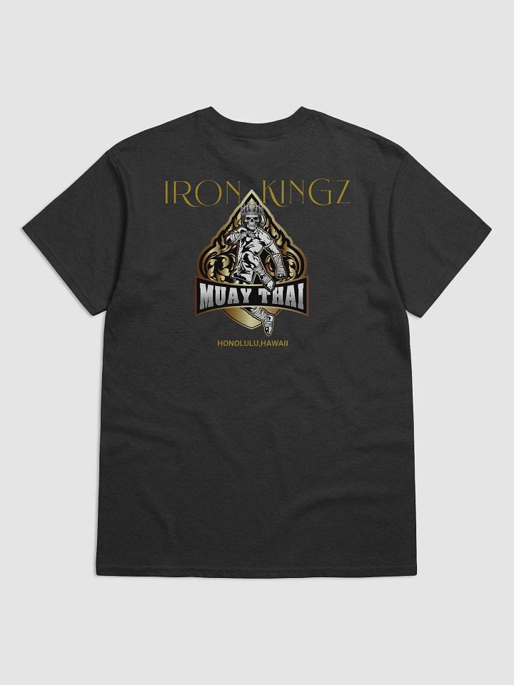 Adult Iron Kingz Muay Thai Skull w/Crown Heavyweight Tee product image (2)