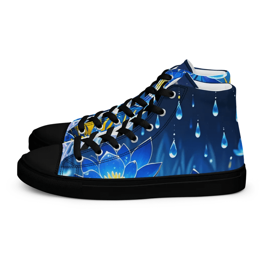 Lotus Dream High Tops ( Water Element Inspired) product image (1)