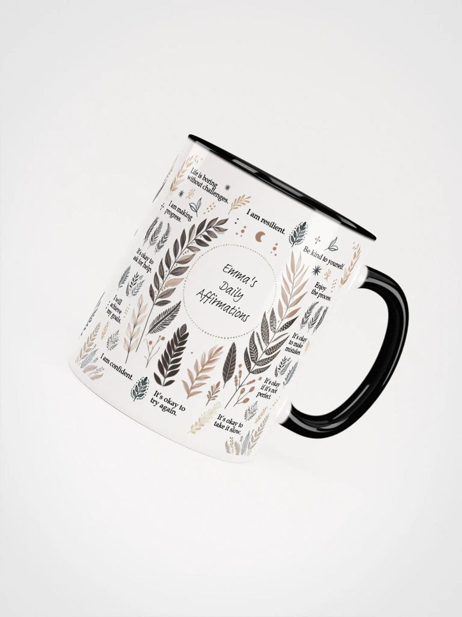 Personalized Daily Affirmations Coloured Mug product image (4)