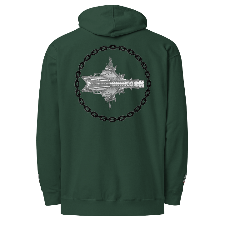 Endless Chain Tug Garth Foss and Reflection - Twin Anchor Front & sleeves (embroidered) product image (1)