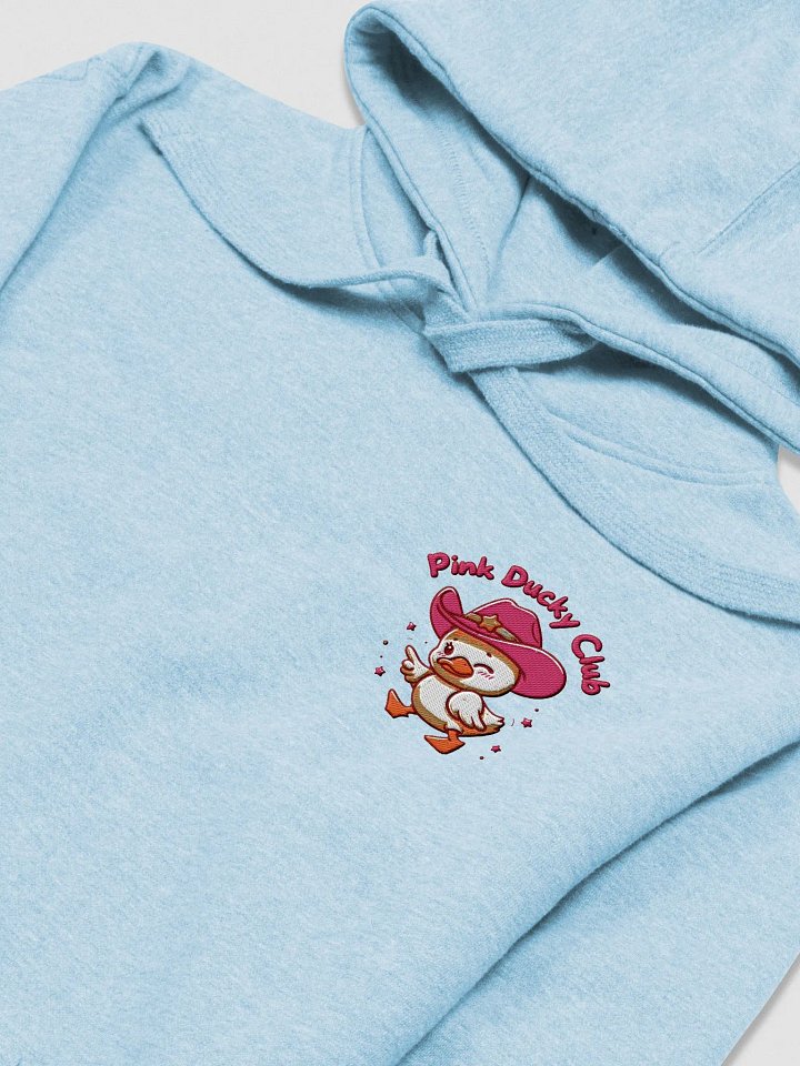 Embroided Pink Ducky Club Hoodie product image (21)
