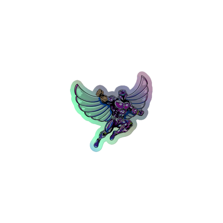 SilverHawks Quicksilver Concept Holofoil Sticker product image (1)