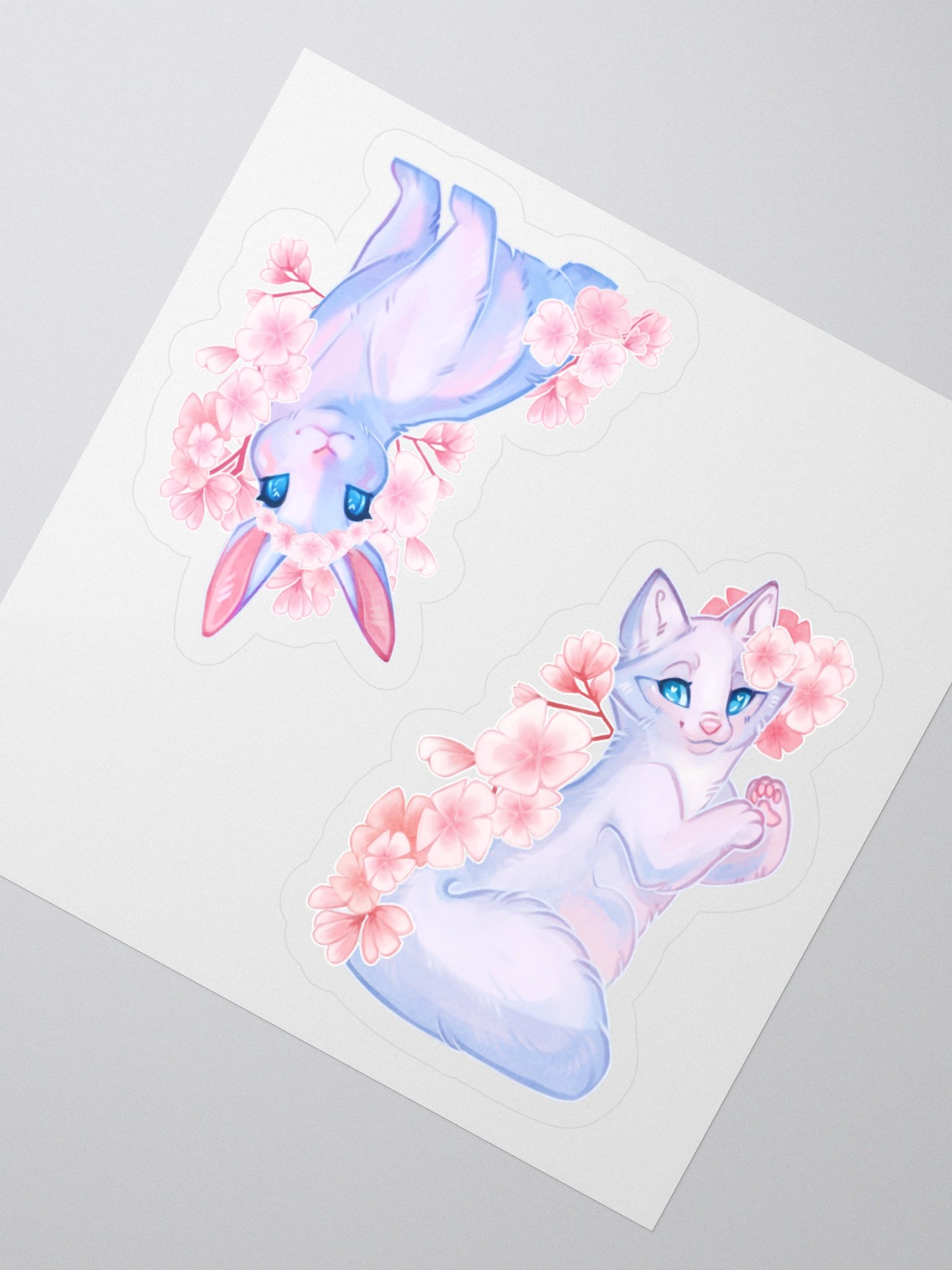 Cherry blossoms | Kiss-cut sticker sheet product image (2)