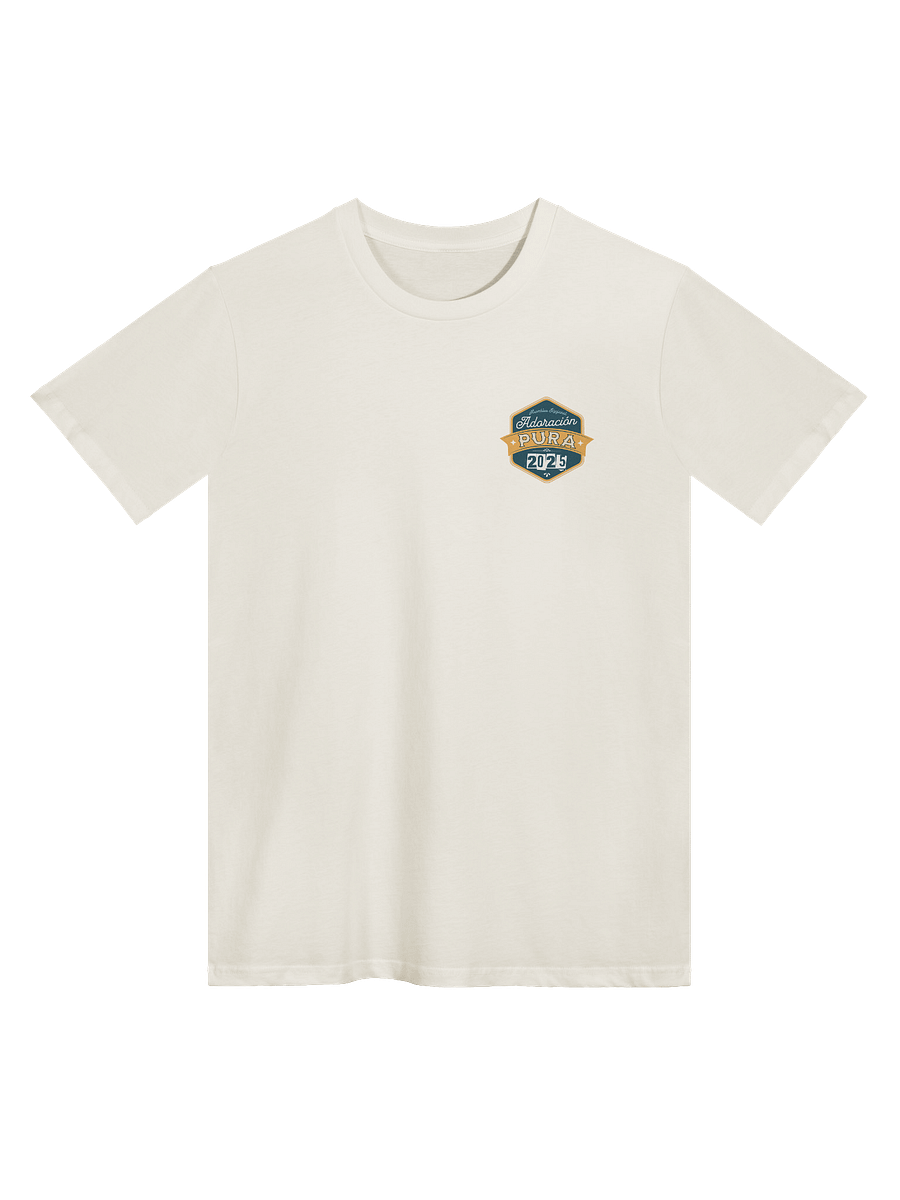 2025 "Adoración Pura" Asamblea Regional Retro Badge T-Shirt product image (1)