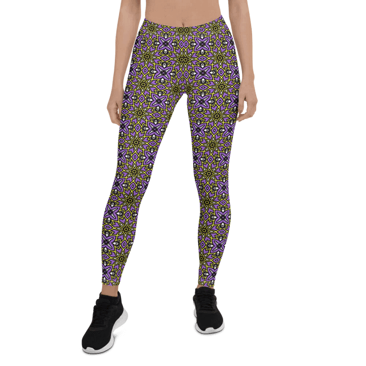 Non-Binary Abstract (1) - Leggings product image (2)
