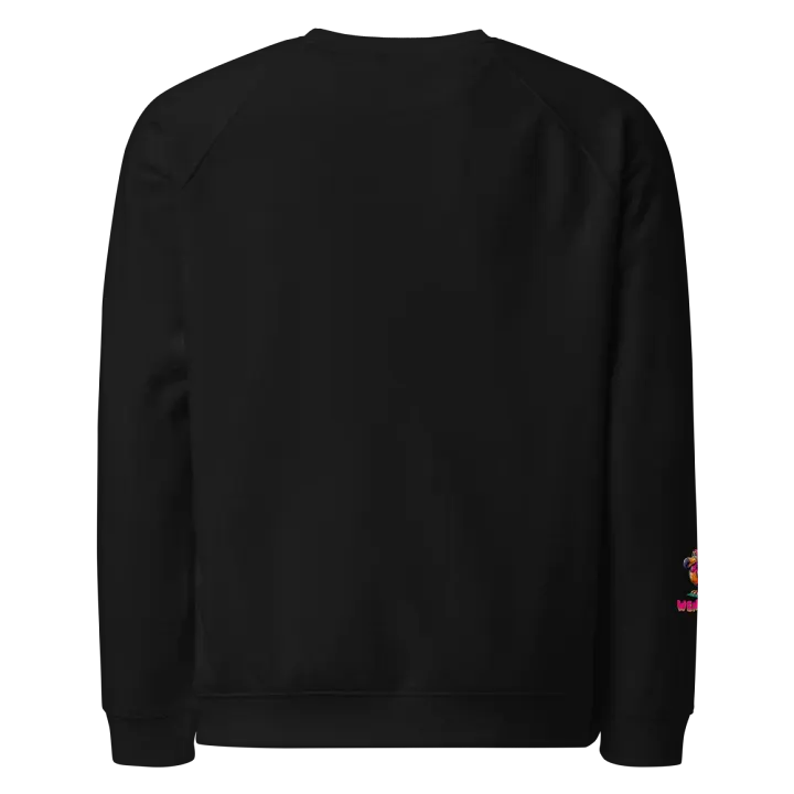 WEIRDODO Unisex Organic Raglan Sweatshirt product image (2)