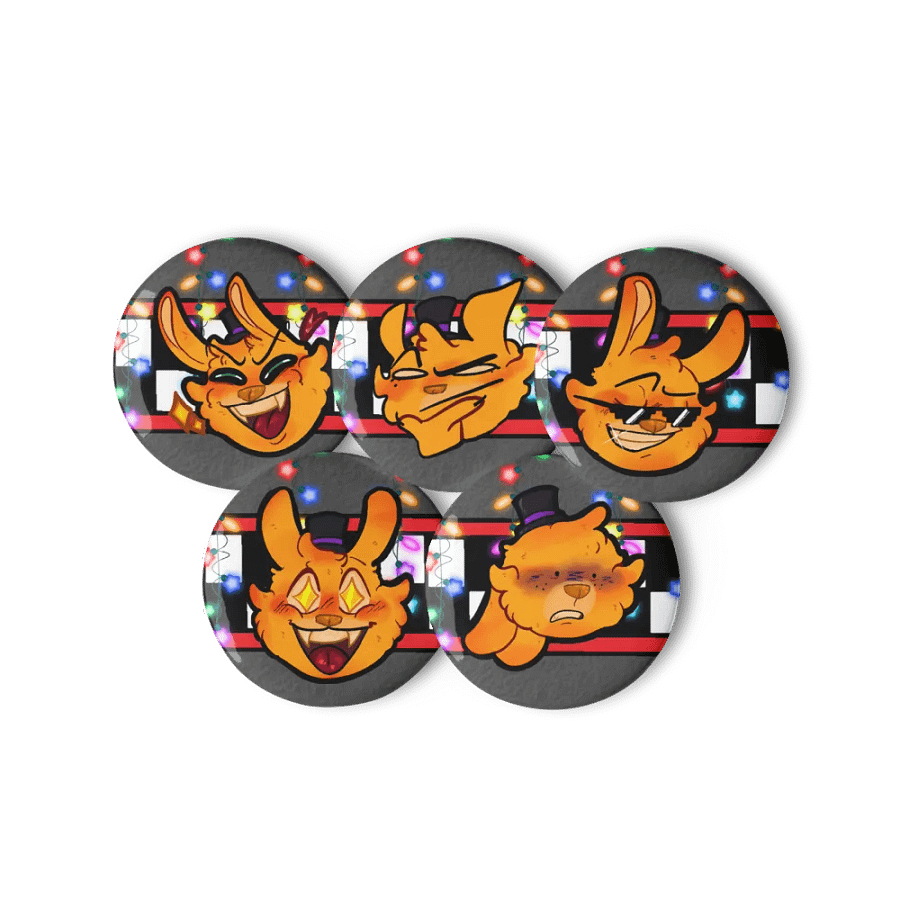 Springy Twitch Pins! (Set 1) product image (7)