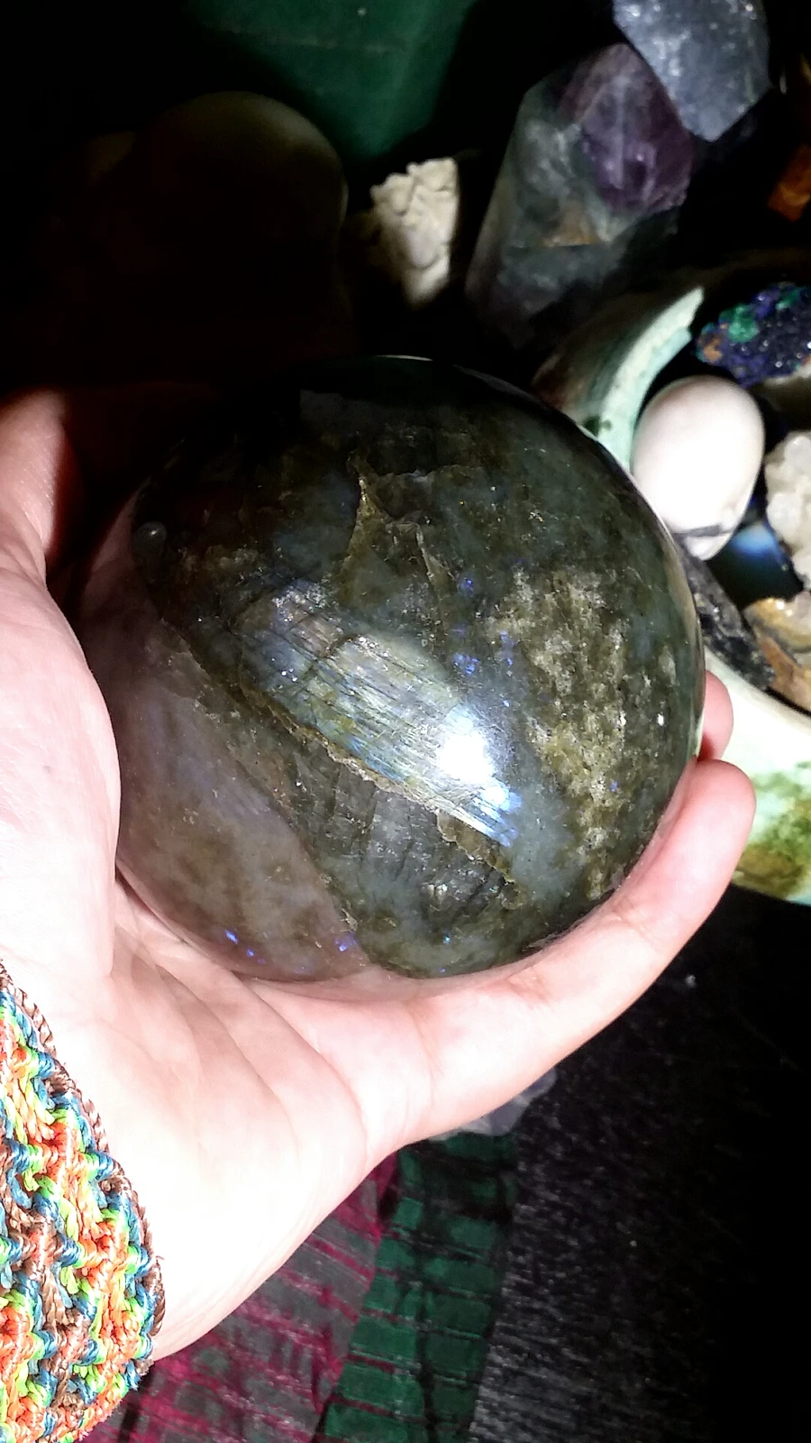 754g Labradorite Sphere product image (4)