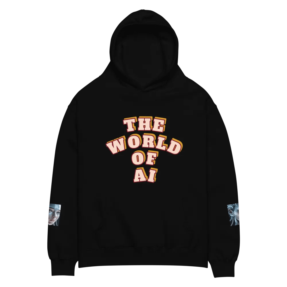 AI Wonderland Oversized Hoodie product image (2)