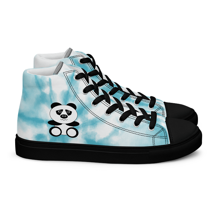 Panda Swirl Men's High Tops product image (2)