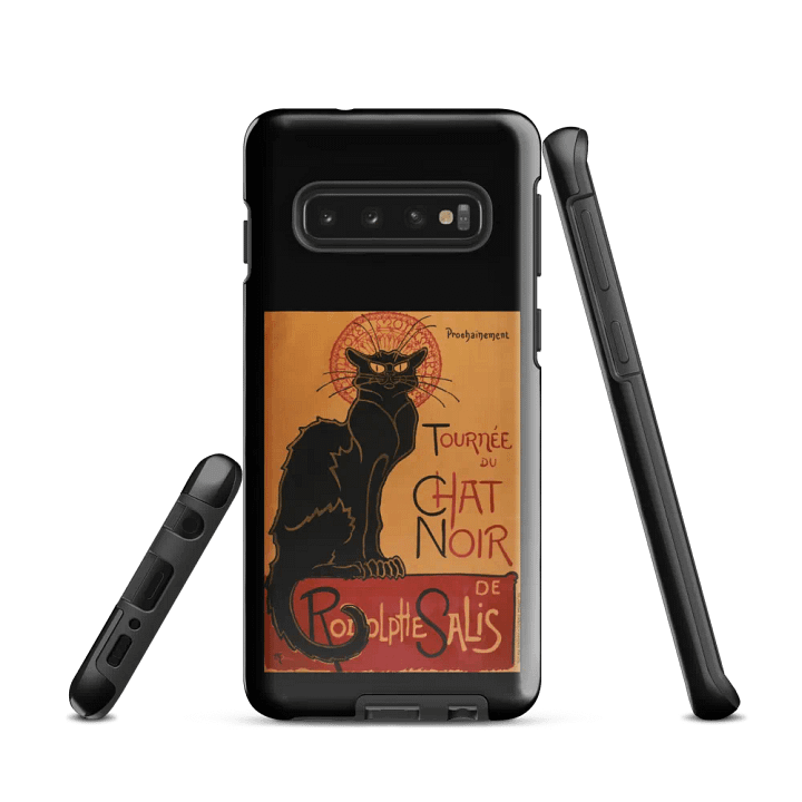 Vintage Black Cat Tour Samsung® Tough Case product image (1)