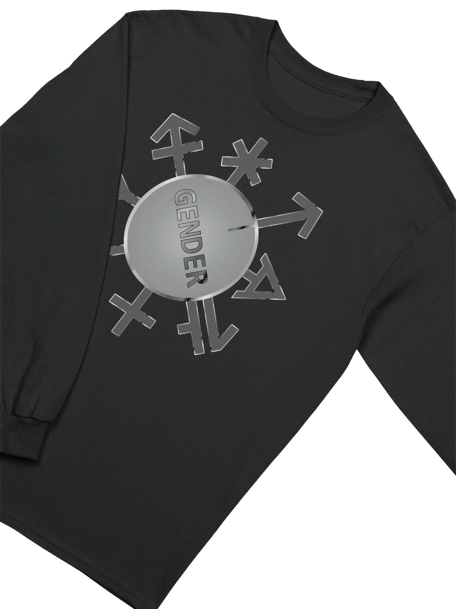 Gender Dial Long Sleeve Tee product image (3)