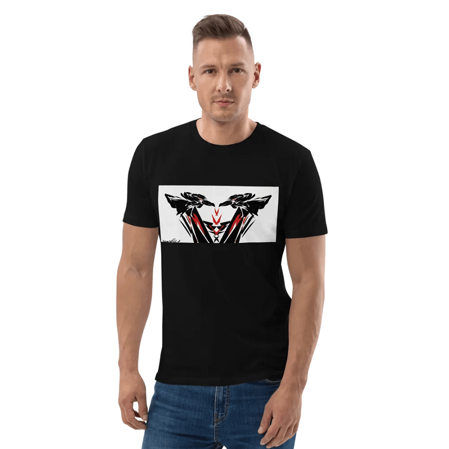 RAVENS EcoOrganic Cotton Unisex Tshirt by Song in the Wind product image (5)