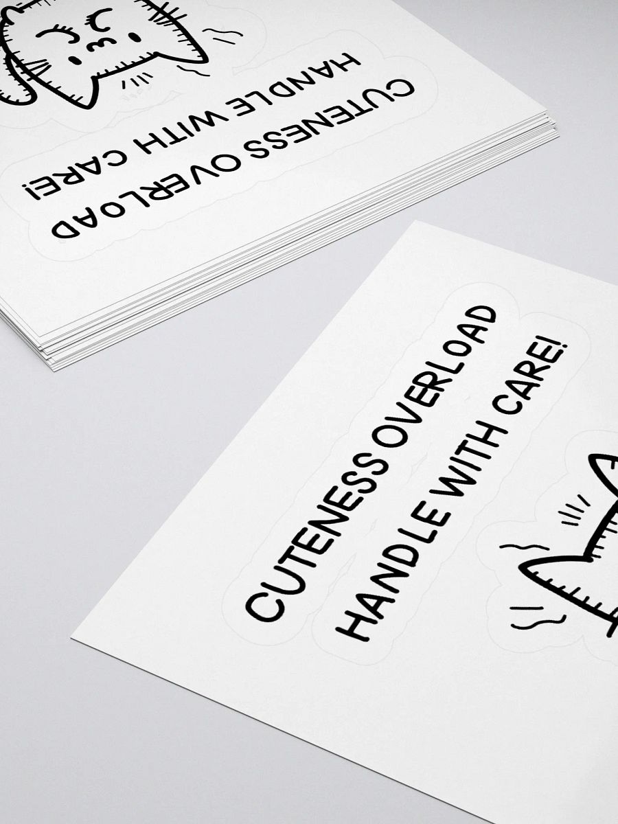 Cuteness Overload Vinyl Stickers product image (10)