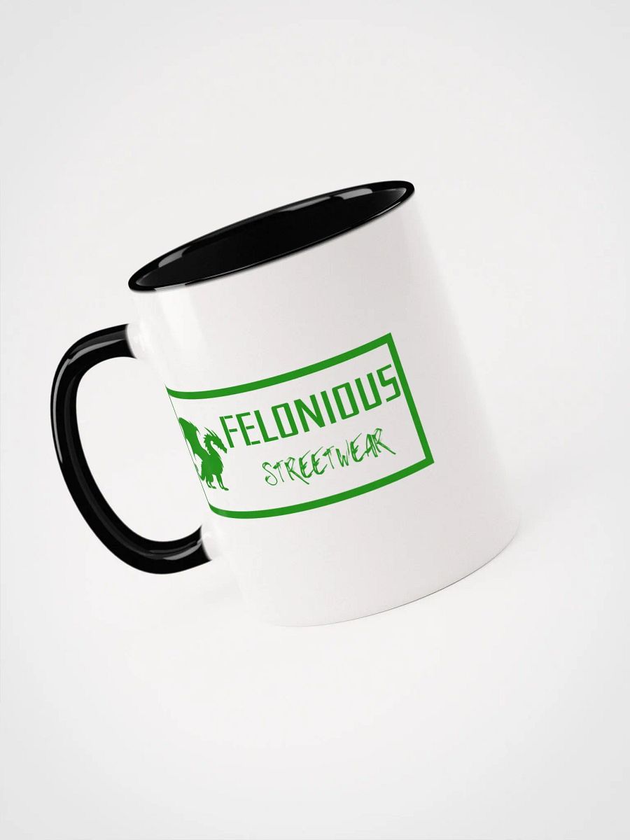 Felonious Streetwear Dragon Green Logo Ceramic Mug product image (37)