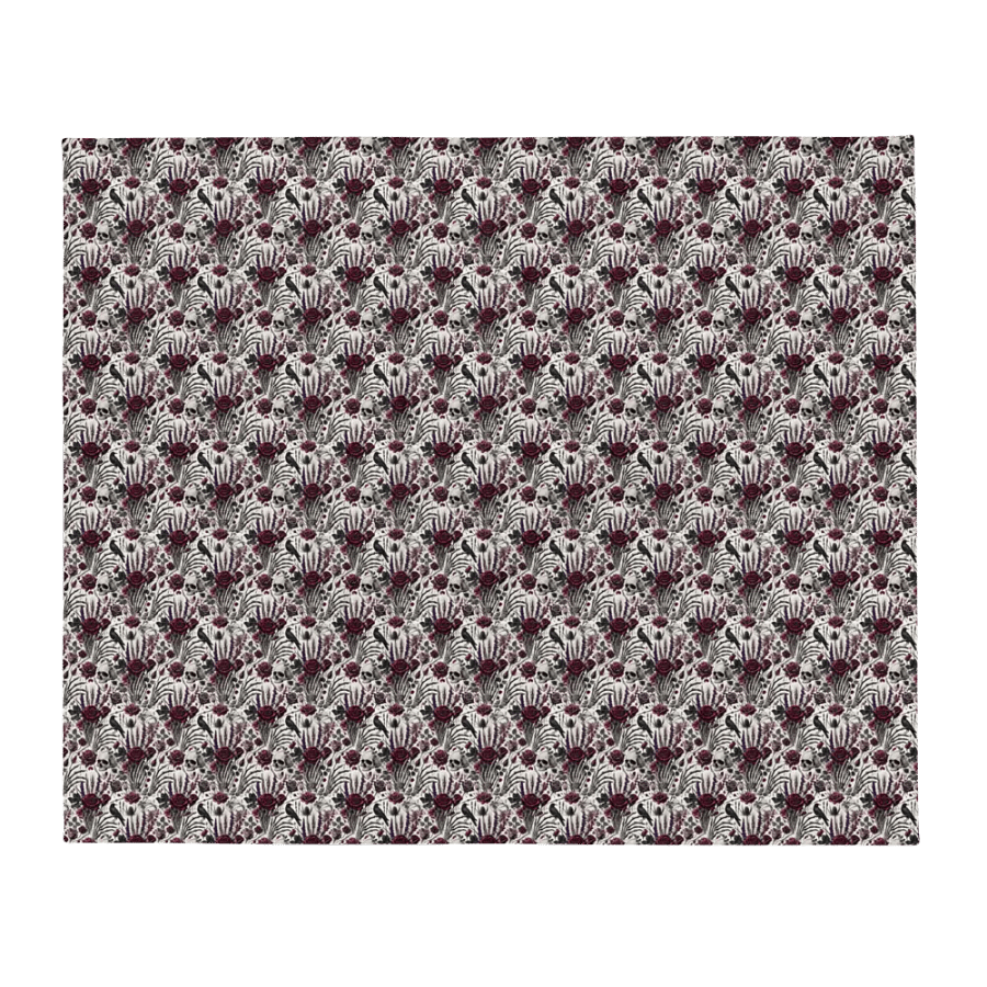 Skulls And Roses Blanket product image (1)