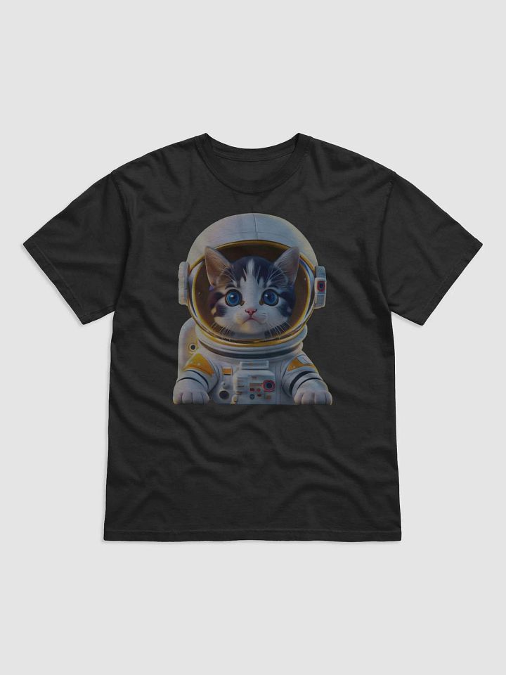 Cat Astronaut T-Shirt Space Adventure for Kids & Cat Lovers product image (1)