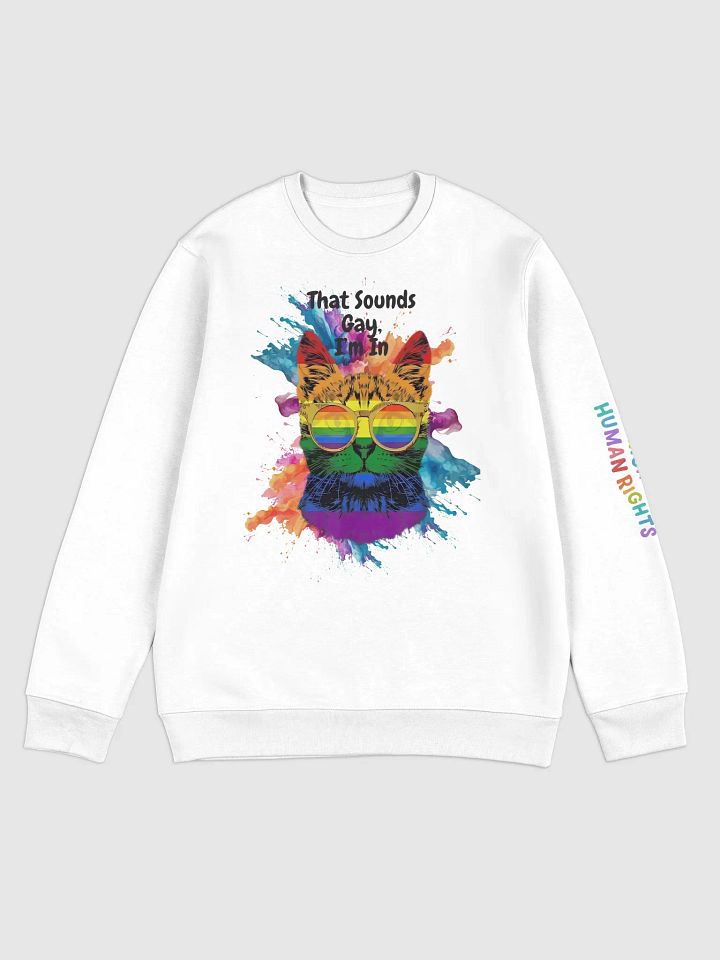 Gay Unisex Eco Sweatshirt product image (1)