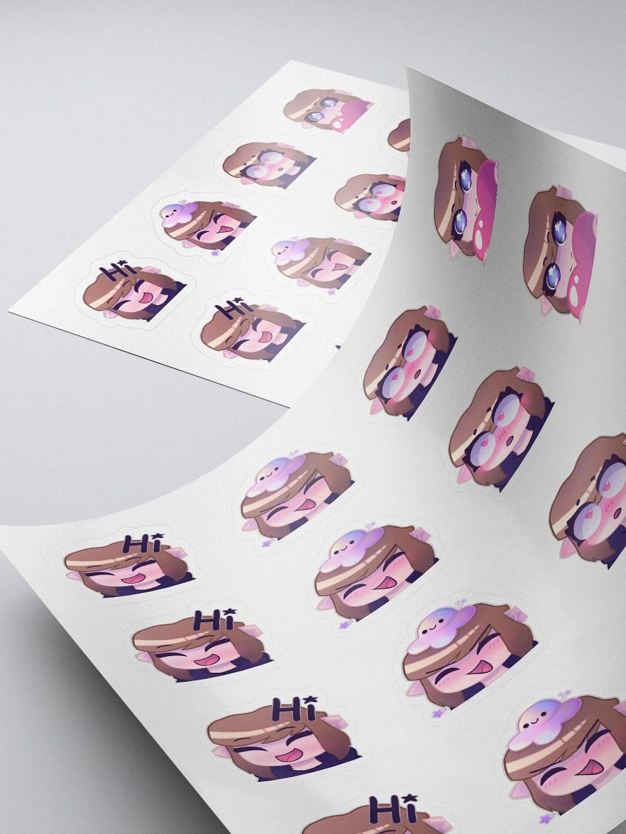 Emote sticker set 1 product image (4)