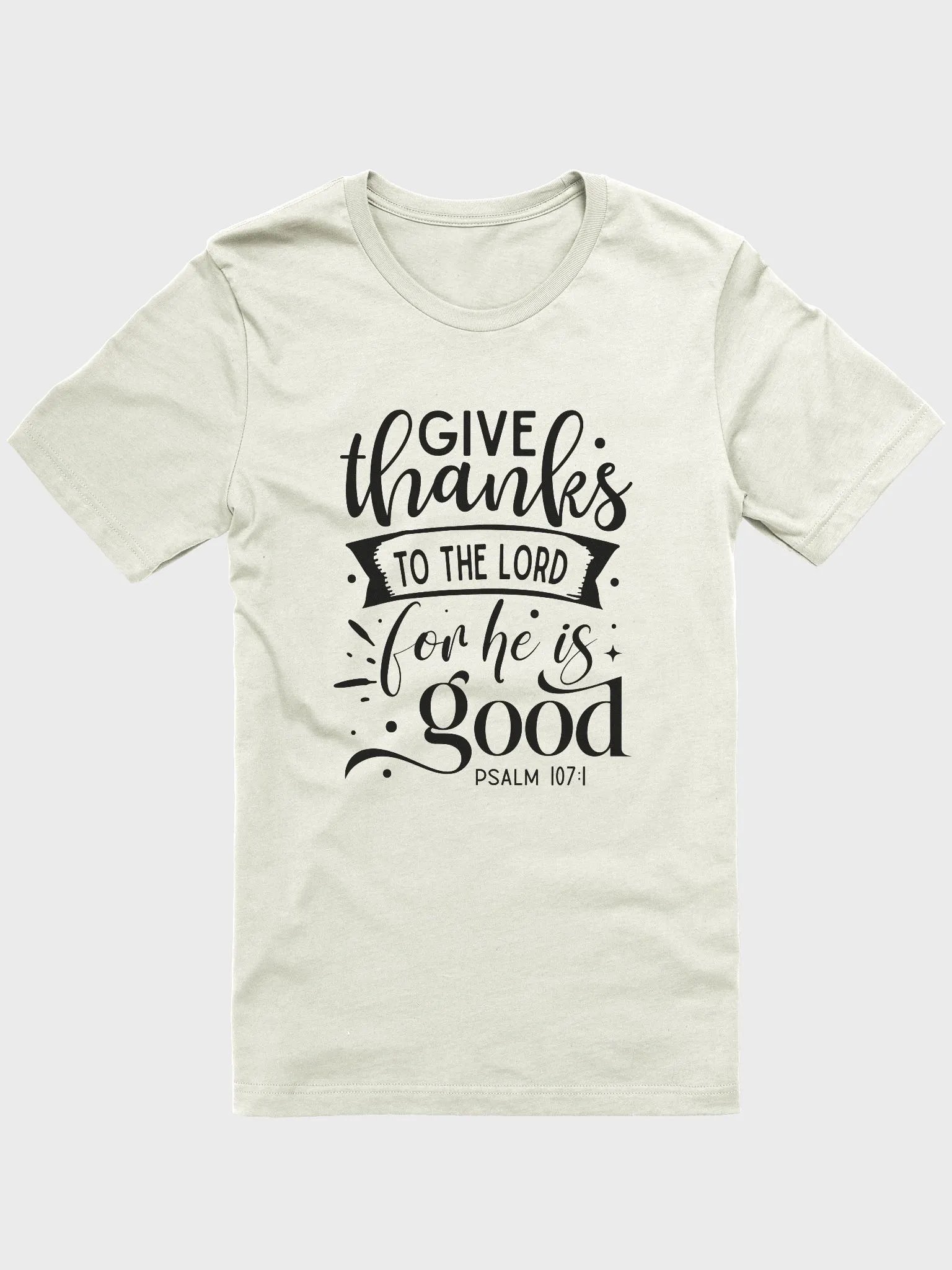Give thank to the Lord for He is good | Christian| Faith | Inspirational product image (2)