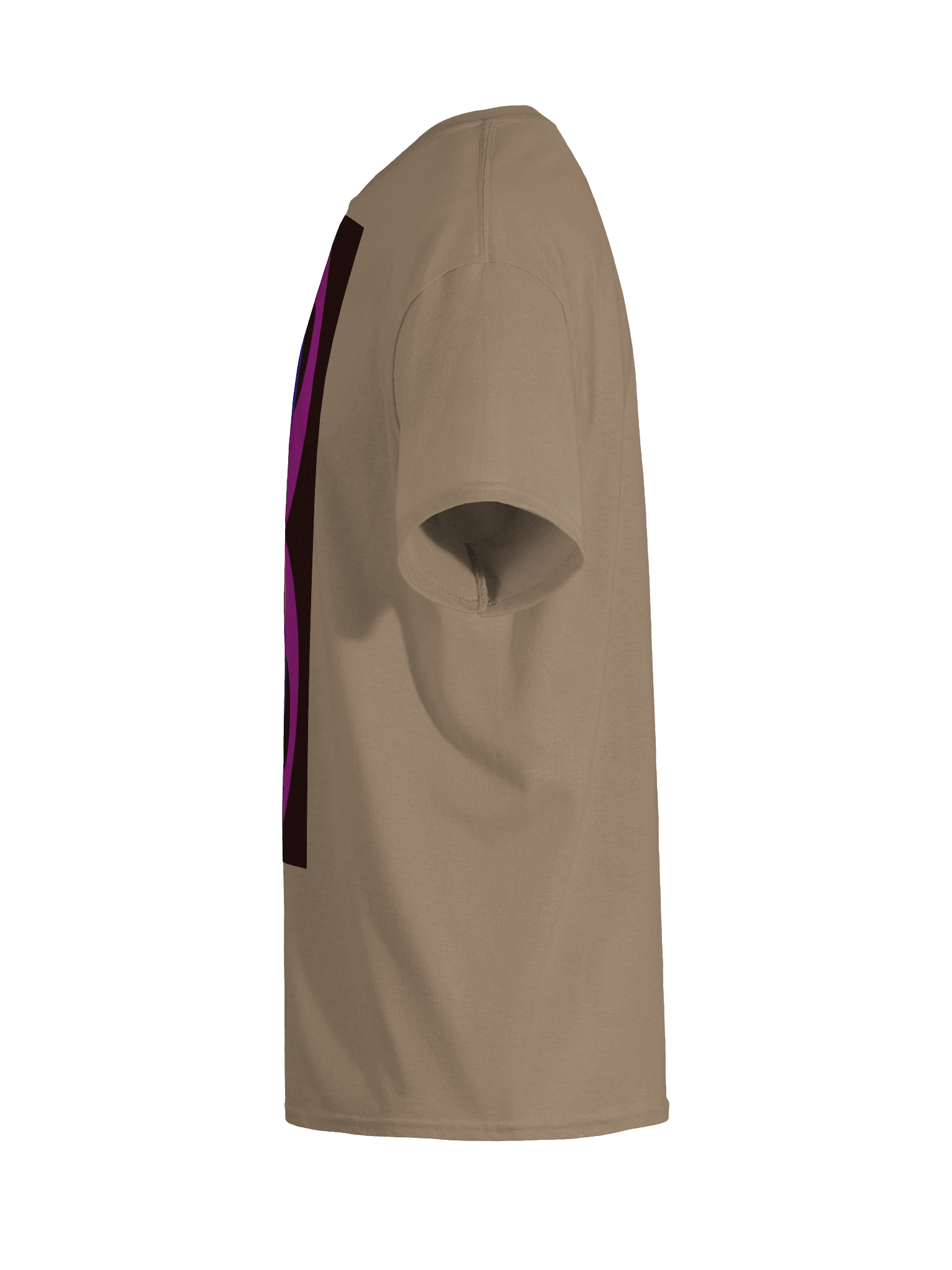 Magenta Symmetry Geometric T-Shirt product image (11)