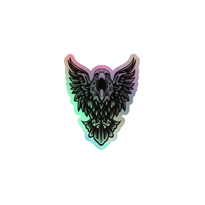 Limited Edition: Holographic Screaming Eagle Sticker product image (1)