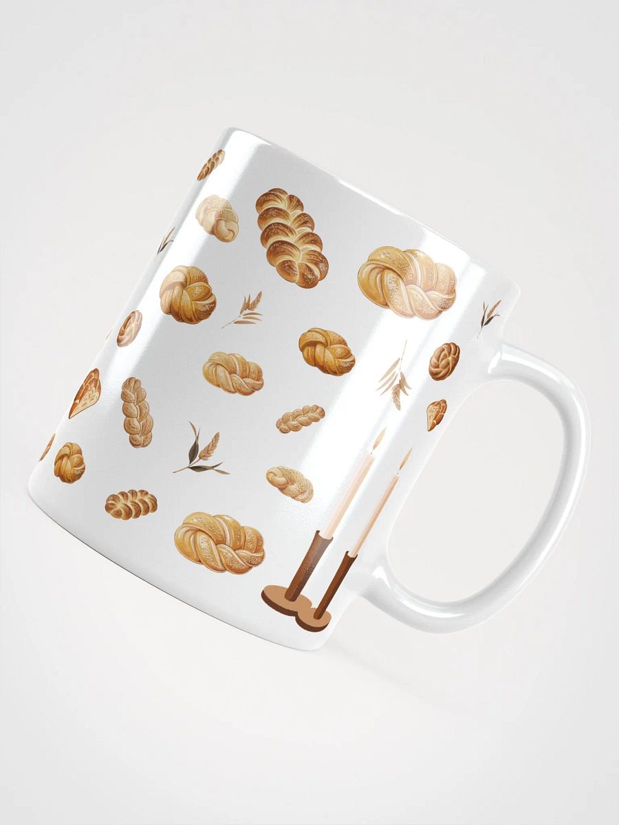 Pass the Challah White Mug product image (2)
