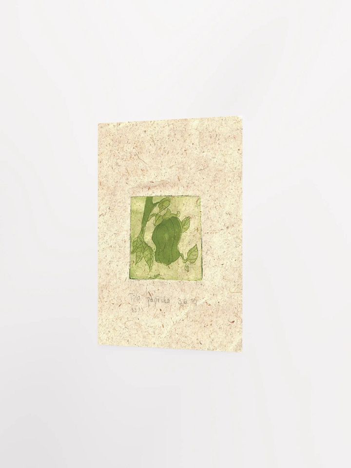 Green Paprika, Botanical Art Print product image (5)