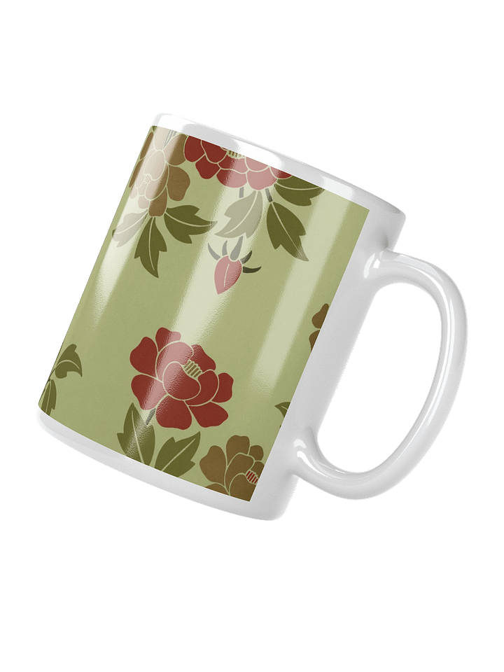 Japanese Floral. 11oz Ceramic Mug product image (2)