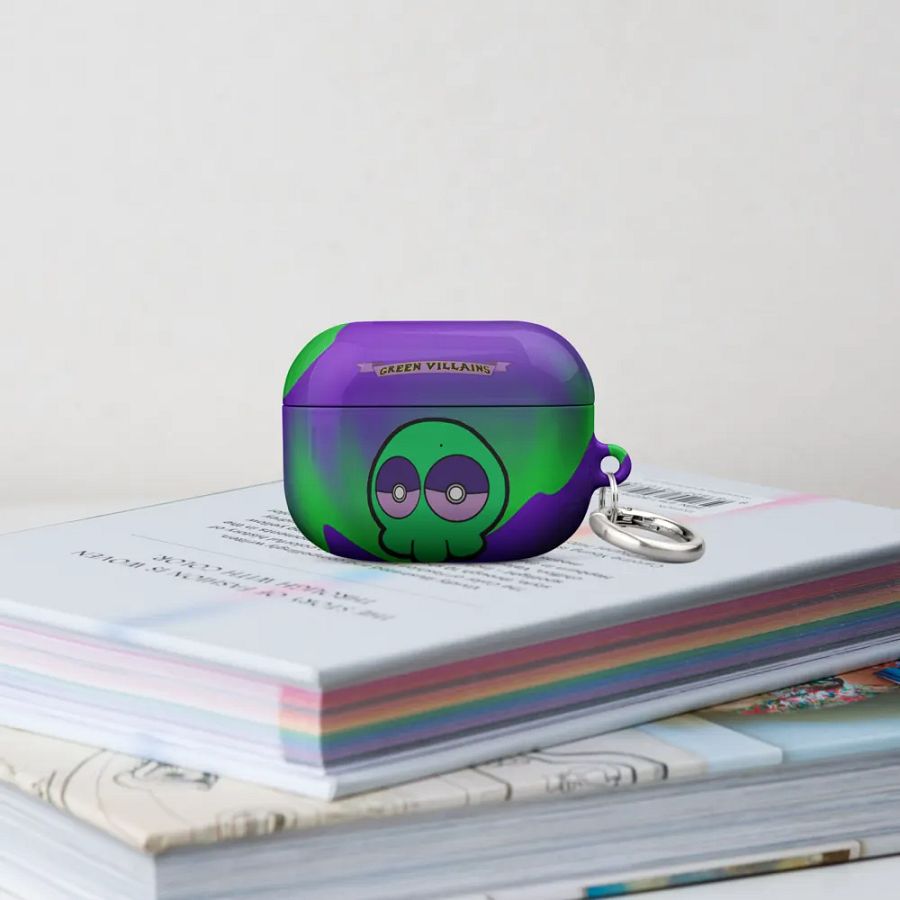 Green Skull Headphone Case product image (51)