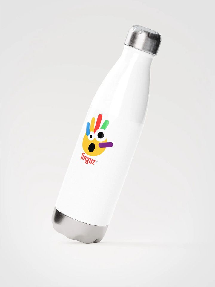 Finguz Logo Stainless Steel Water Bottle product image (2)