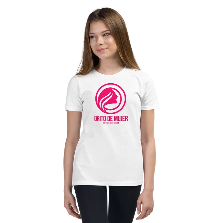 Camiseta Blanca Para Niñas | Jóvenes product image (1)