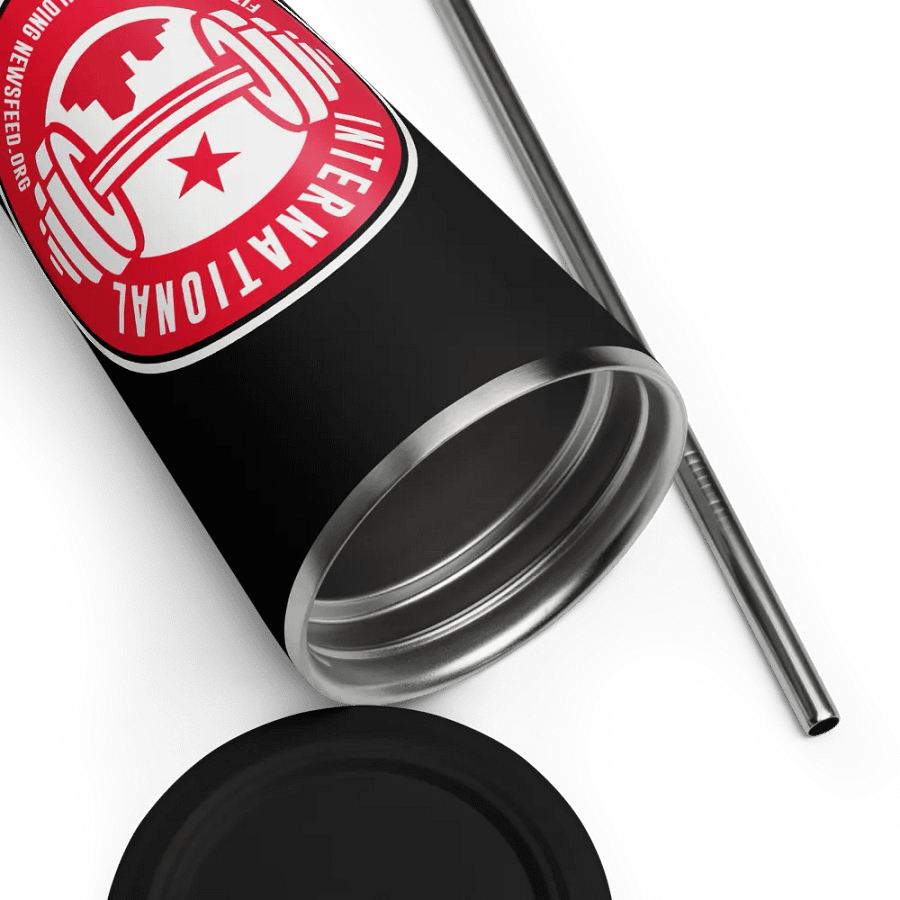 IFBNewsfeed.Org's Insulated Tumbler with a Straw product image (12)