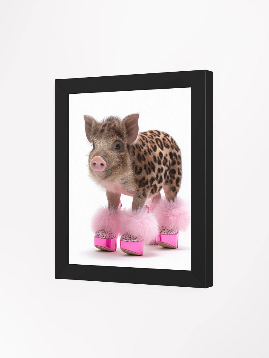 Glam Pig - Framed High-Quality Matte Poster product image (41)
