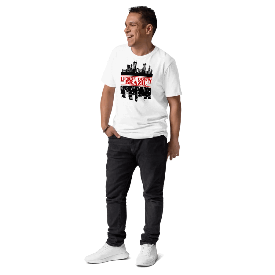 Upside down shirt brazil funny creative a third world country for sale for guys and women product image (10)