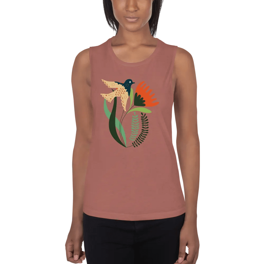 Flight of the Tropics Muscle Tank product image (5)