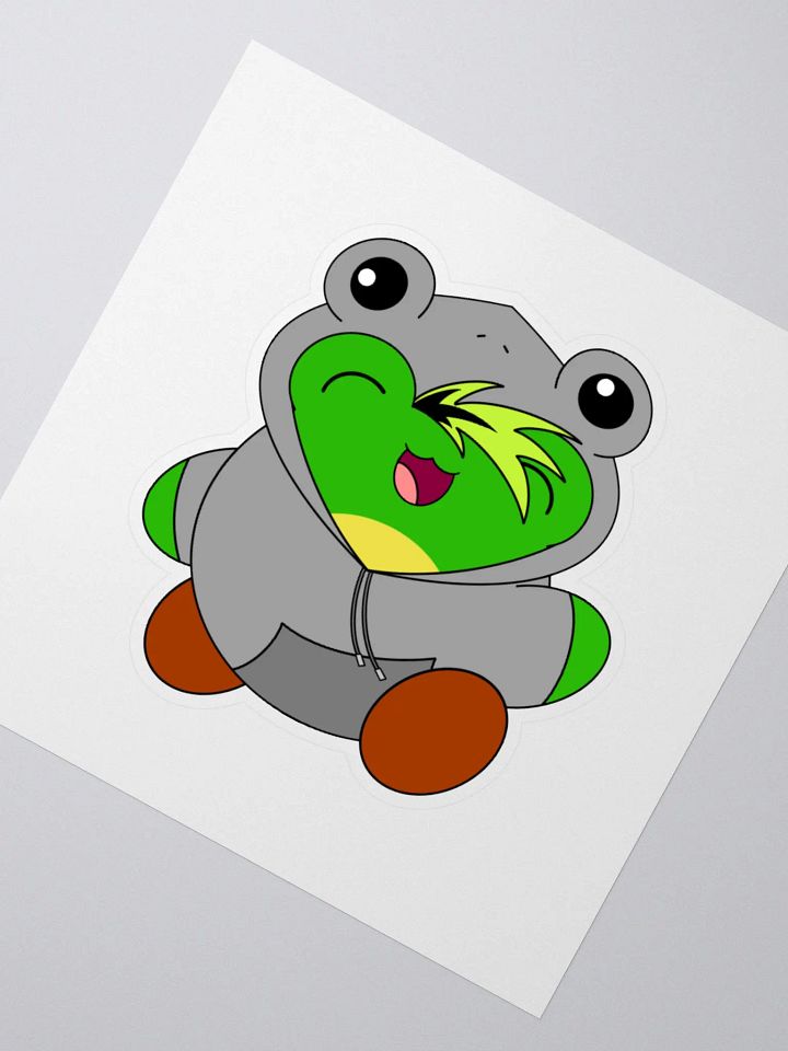 Cozy Frog Sticker product image (2)