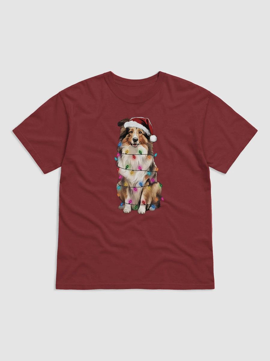 Funny Shetland Sheepdog Christmas T-Shirt for Sheltie Paw-rents product image (9)