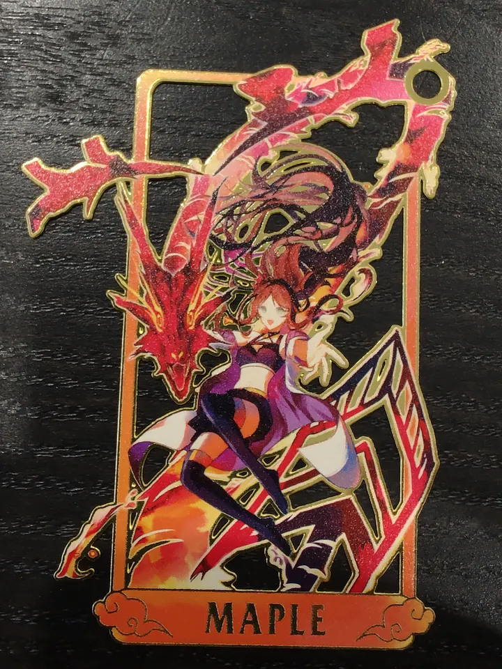 Metal Bookmark - Crimson Dragon Maple product image (1)