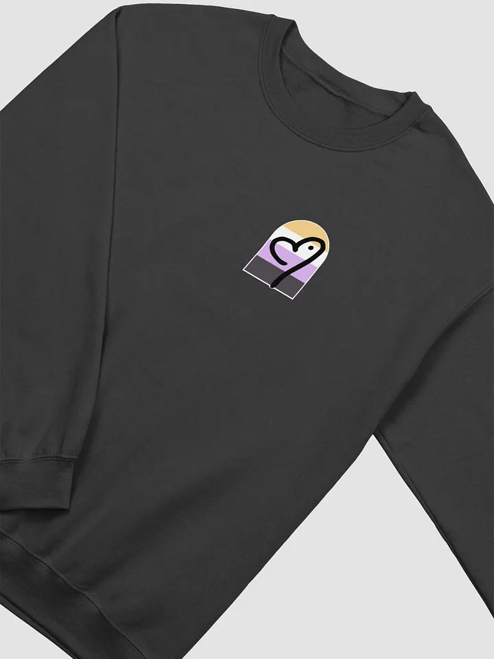 Non-Binary Flag - Pride Logo Sweatshirt product image (1)