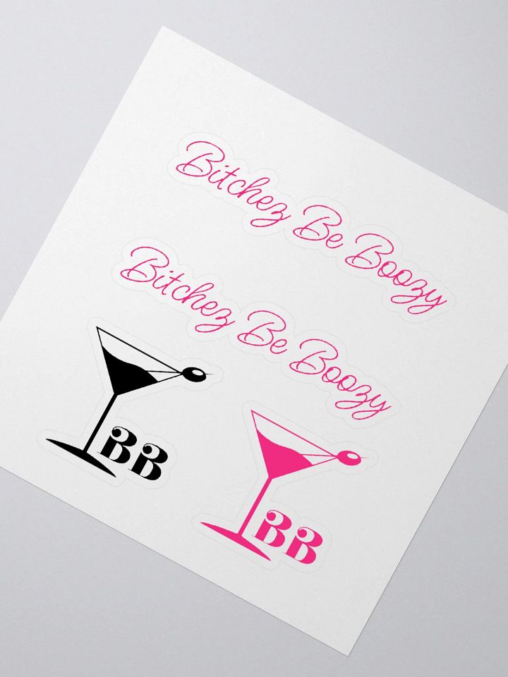 Boozy Bitchez Sticker Sheet product image (2)