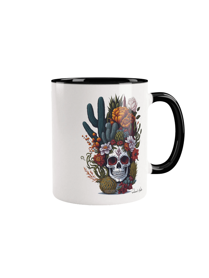 Vibrant Sugar Skulls Ceramic Mug product image (8)
