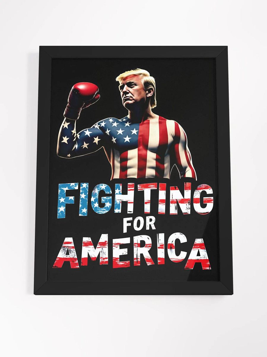 Framed Art: Trump, Fighting for America product image (32)