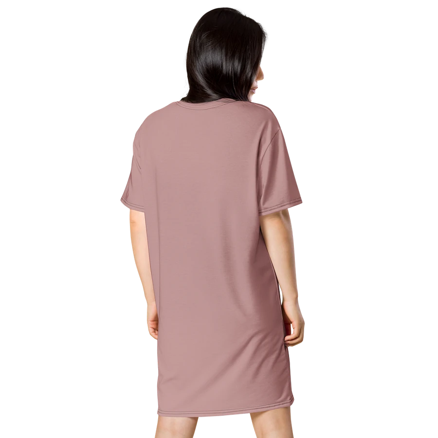 Effortless Chic Pink T-Shirt Dress product image (3)