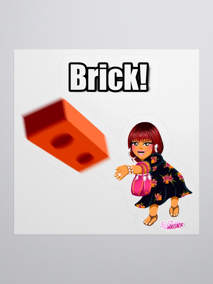 THE OFFICIAL BRICK! STICKER product image (2)