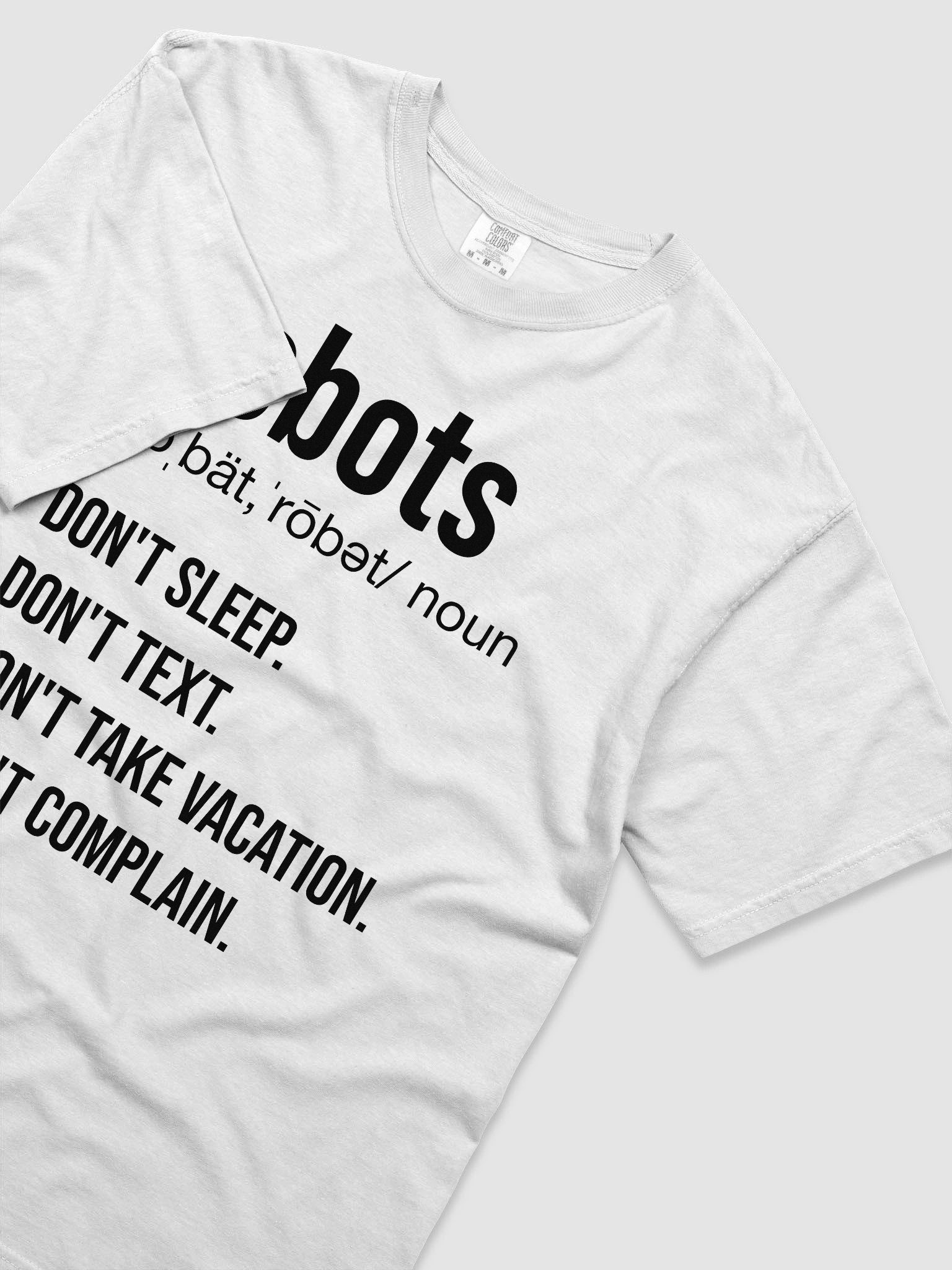 Robots: T-Shirt - White product image (5)