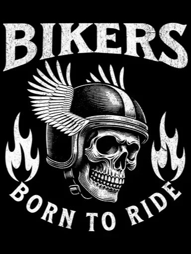 Bikers are Born to Ride by Urban Hood product image (3)