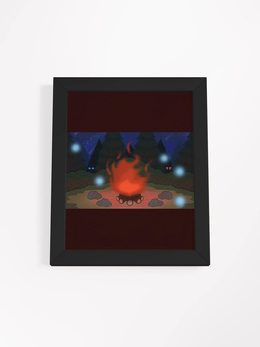 Framed High-Quality Matte Poster - Cryptid Summoning Circle - Full product image (3)