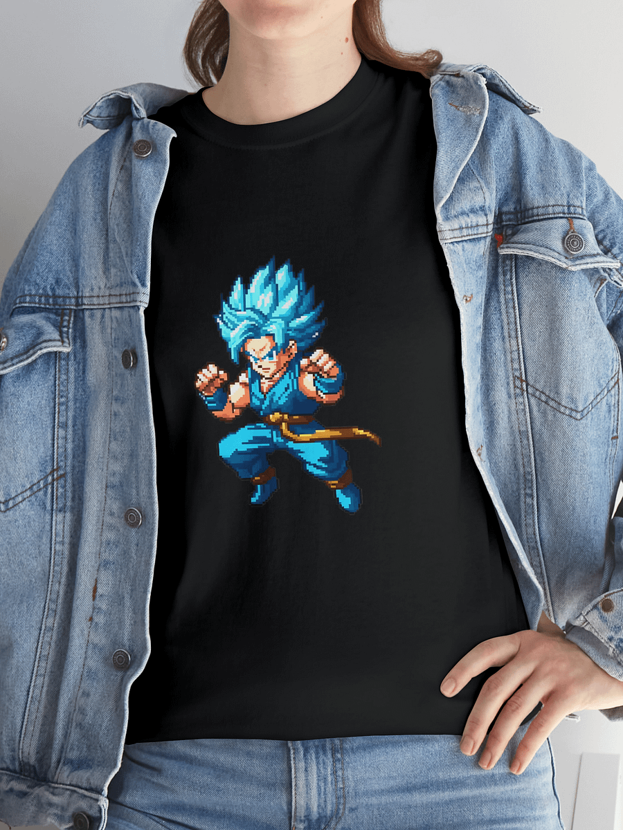 SS Blue Goku x Pixel Art Style product image (6)